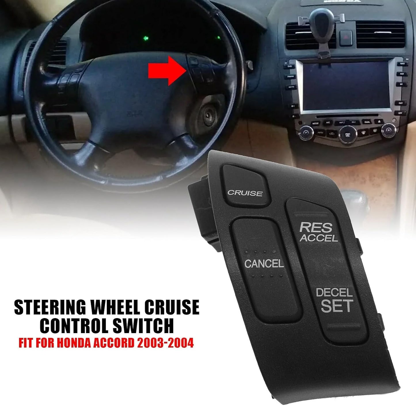 ya 6 8.24 baidi Fit for Accord 2003 2004 Steering Wheel Cruise Control Switch 36770-SDA-A01