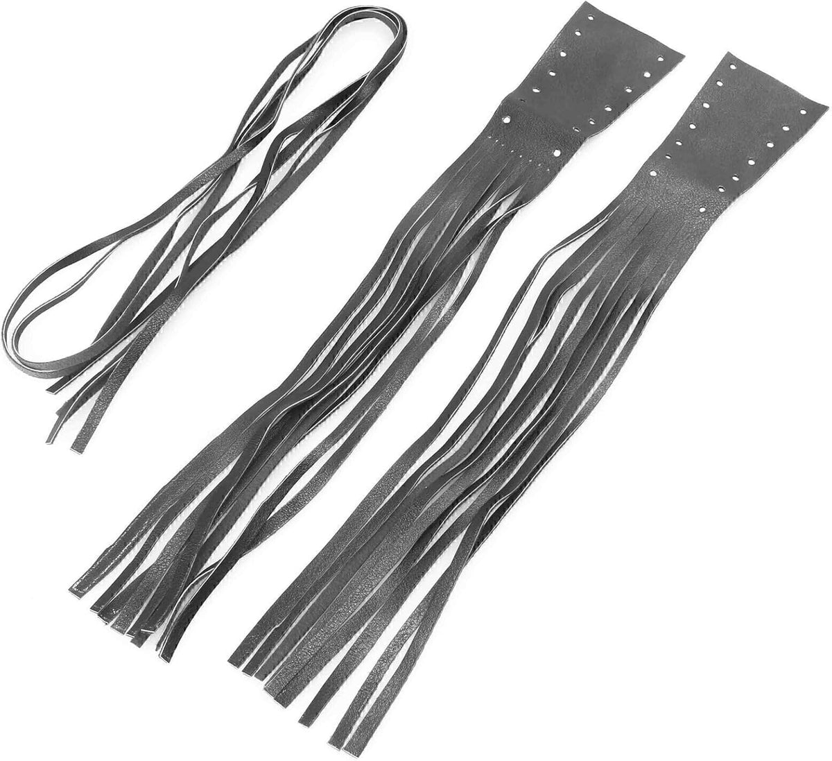 ya 4 8.10 Leather Tassels for Harley Brake Lever Covers Clutch Grip Fringe Motorcycle