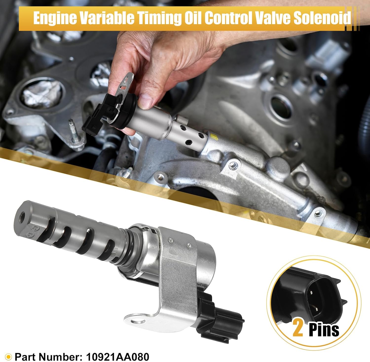 ya 4 8.14 10921AA080 Variable Valve Timing VVT Solenoid for Subaru for Impreza 2.5T 2006-2010