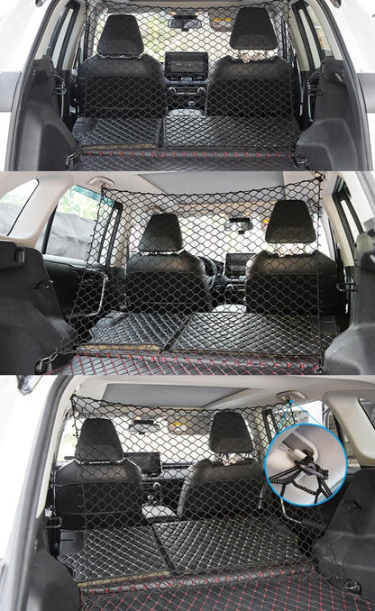 ya 2 8.15 Dog Car Barrier Car Pet Safety Barrier Net Pet Separation Net for SUV Vans Truck