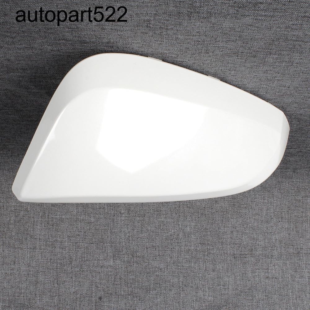 ya 11 9.14 baidiRight Side Mirror Protective Cover for Toyota for 4Runner / for RAV4 Pearl White Shell