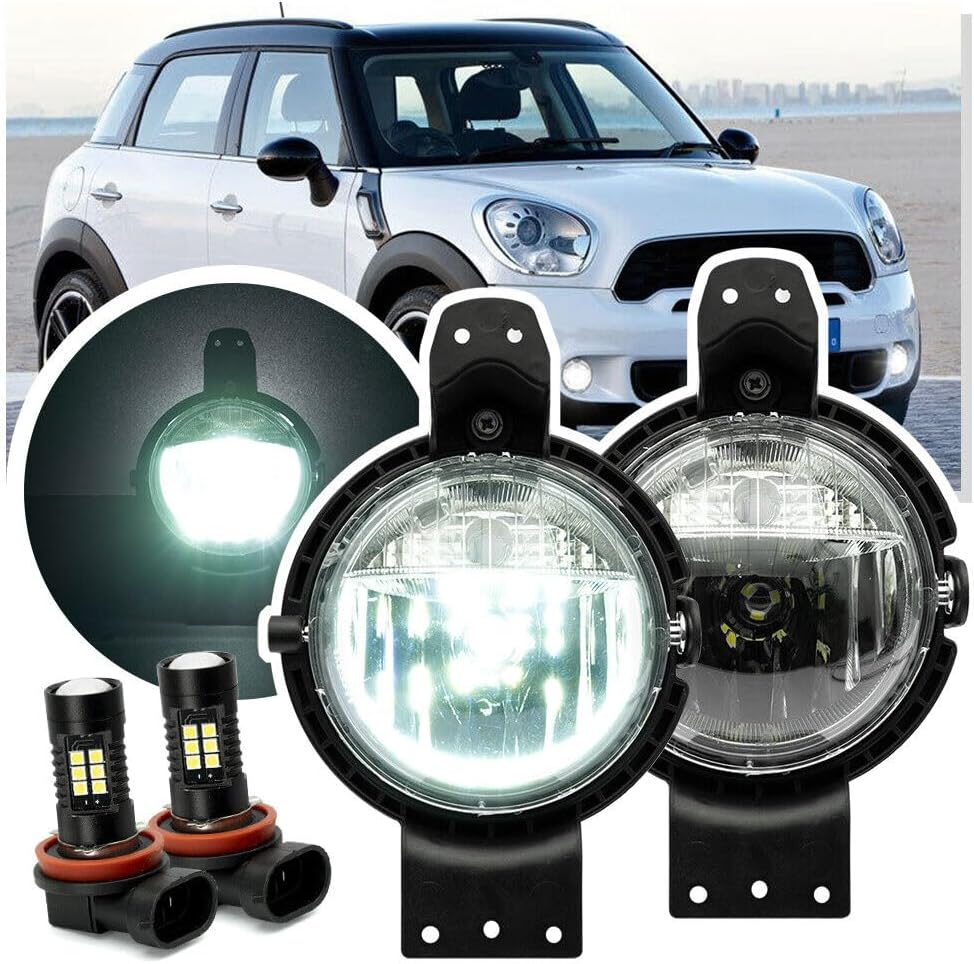 ya 7 8.24 baidi LED fog light bumper driving bulb for 10-16 for Mini Country for MAN R60 Pace for MAN R61