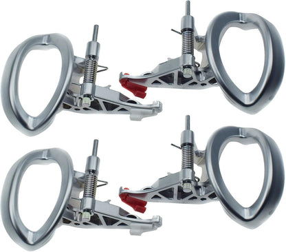 ya 4 8.8.2 for 07-12 for Dodge Nitro Interior Left and Right Door Handle Chrome 4-Piece Set 