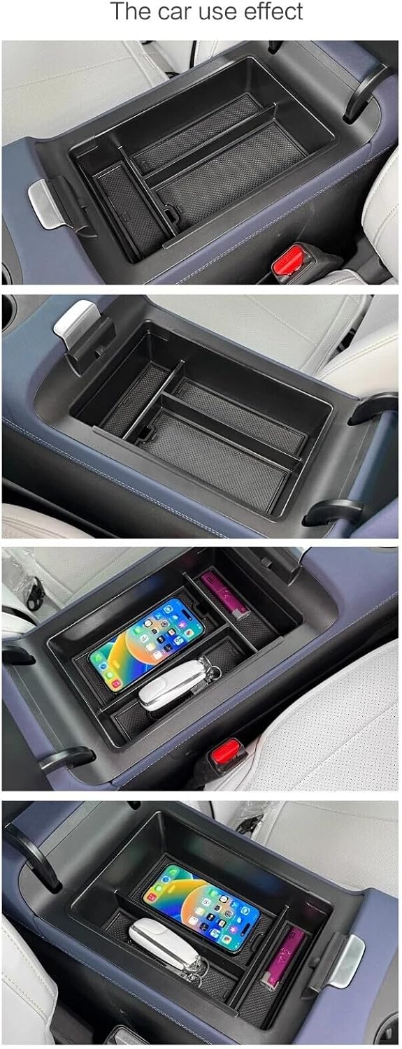 ya 4 8.14 for Xpeng G6 2023 2024 Armrest Storage Box Car Center Console Tray Organizer