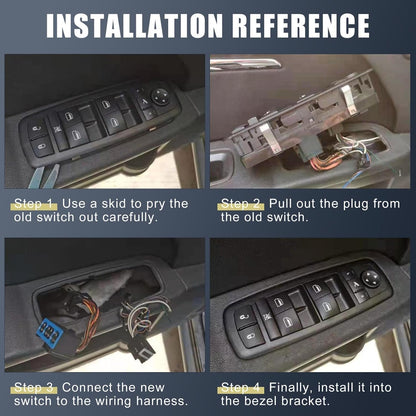 ya 4 8.8.2 Front Left Power Window Switch 35750-TP5-H21 is Suitable for Honda for Accord 2008-2012