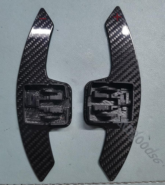 ya 5 8.10 Real Carbon Paddle Shifter for Chevrolet for Corvette C7 Camaro Steering Wheel 2014+