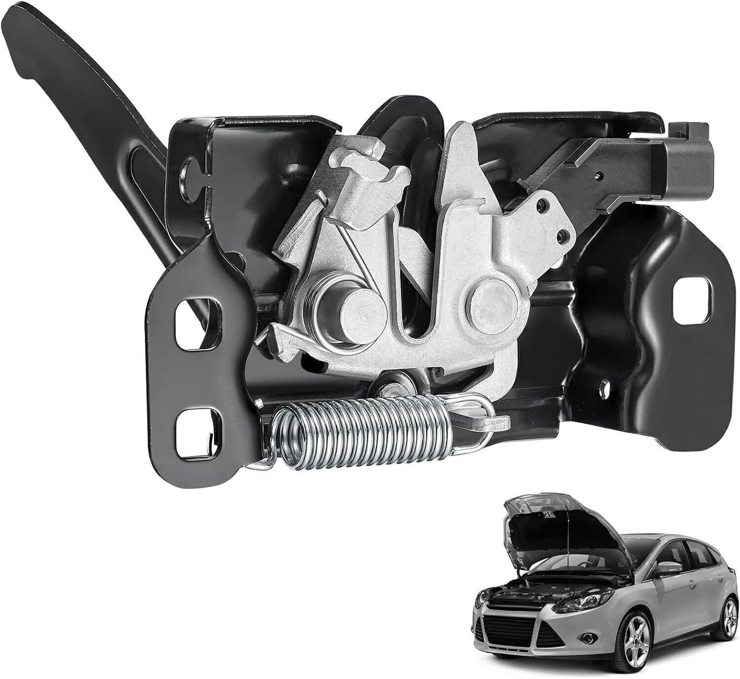 ya 4 8.14 Hood Lock Latch for 2014-2019 for Ram 1500 2500 2014-2015 68159725AB 68159725AA