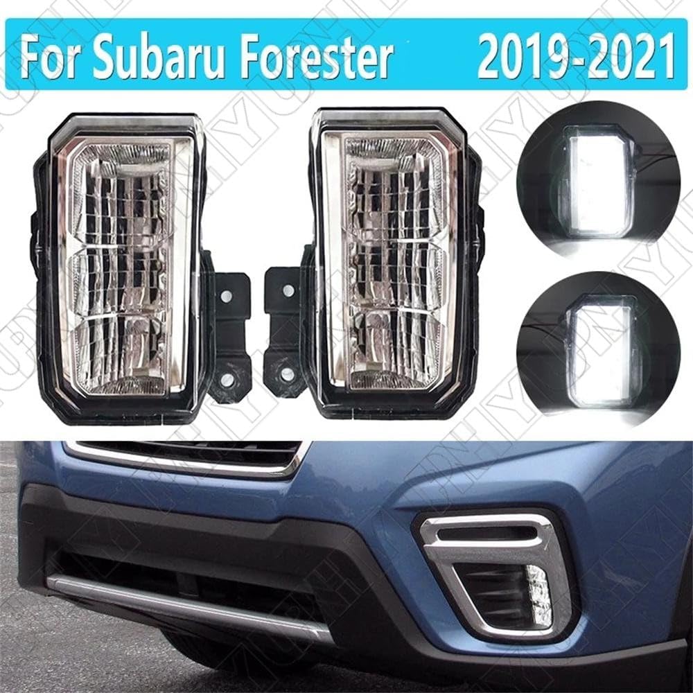 ya 9 10.24 2pcs Front Fog Light Bumper Driving Lamps for Subaru for Forester 2019-21 84501SJ000