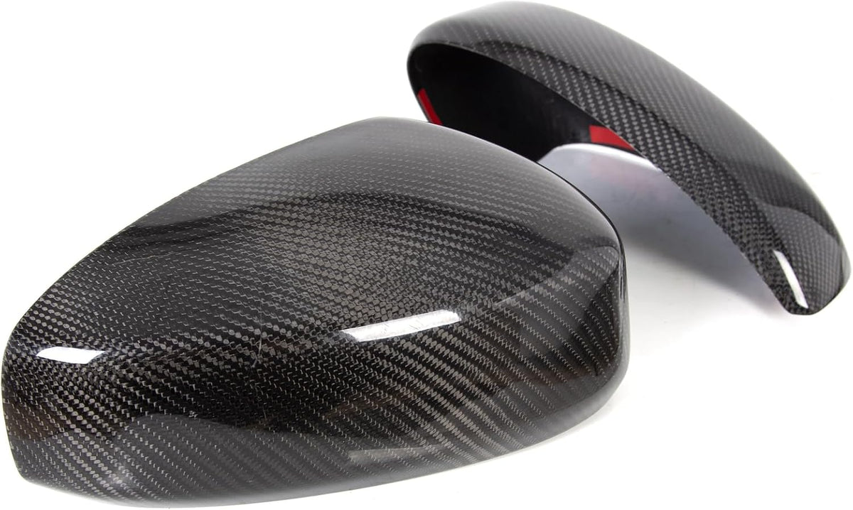 ya 11 9.14 baidiPair Carbon Fiber Style Mirror Cover Cap For 2003 2004-2007 for Infiniti G35 Coupe