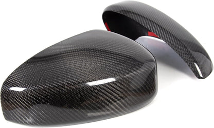 ya 11 9.14 baidiPair Carbon Fiber Style Mirror Cover Cap For 2003 2004-2007 for Infiniti G35 Coupe