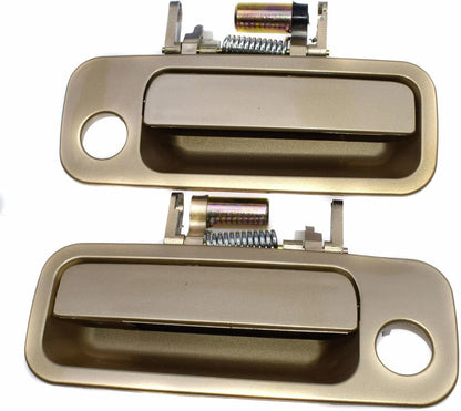 ya 5 8.10 Beige Exterior Door Handles Fronr Driver & Passenger Side for Toyota for Camry 97-01