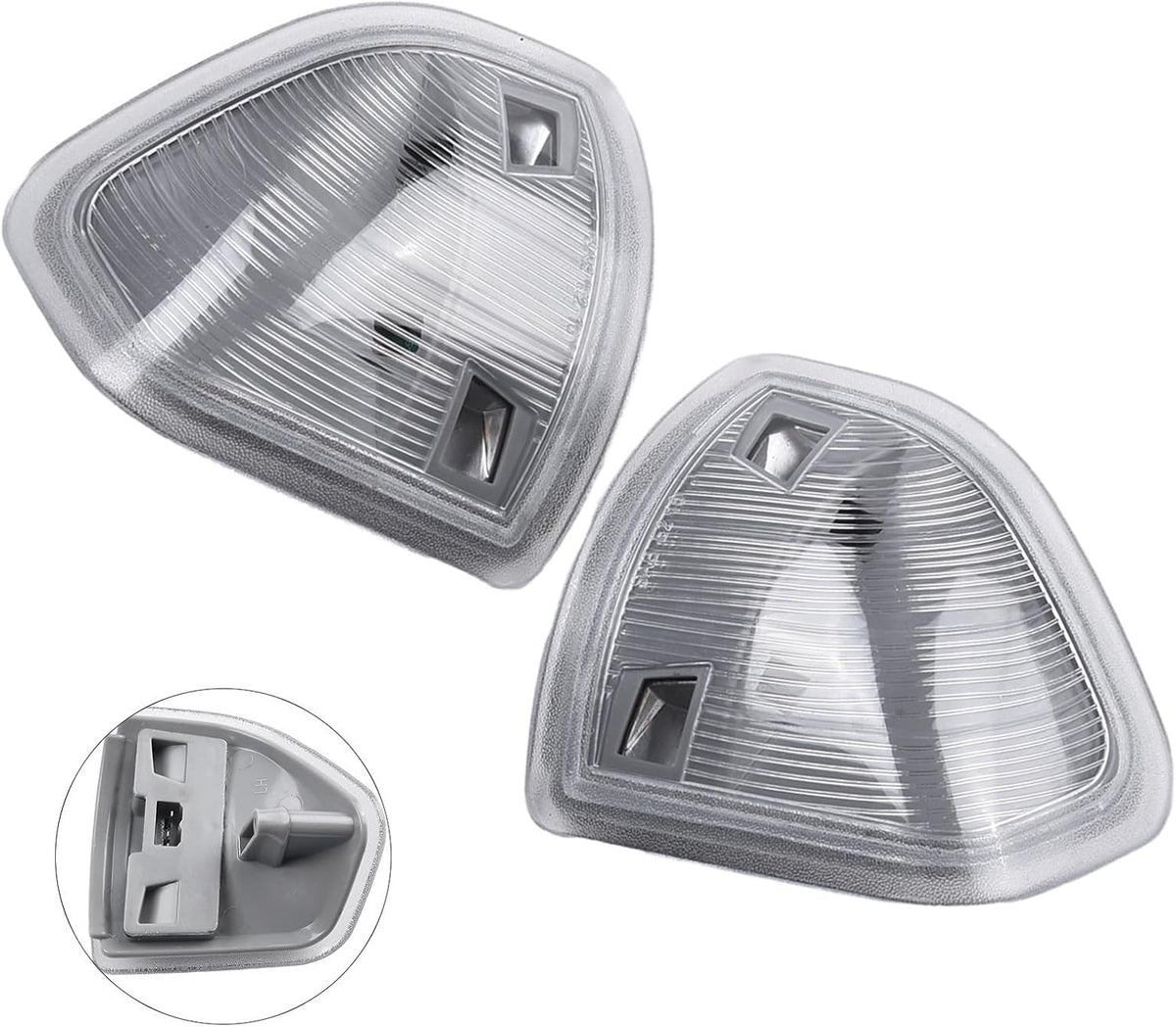 ya 13 9.15 baidi 2*Rearview Mirror Turn Signal Signal Lights For for Ram 1500 2500 3500 2009-2018
