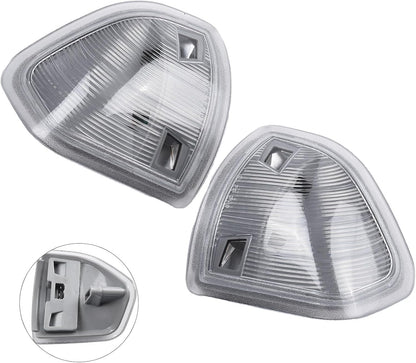 ya 13 9.15 baidi 2*Rearview Mirror Turn Signal Signal Lights For for Ram 1500 2500 3500 2009-2018