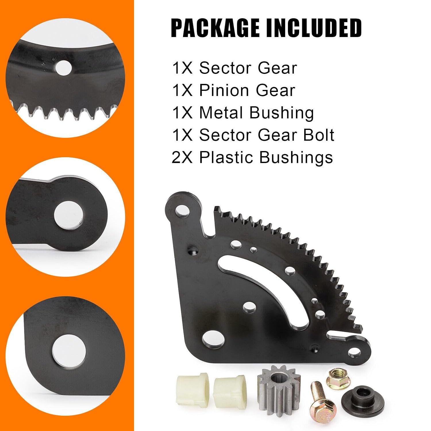 ya 2 8.15 Steering Fan Gear Kit for John Deere Model LA130 LA135 LA140 LA145 GX21924