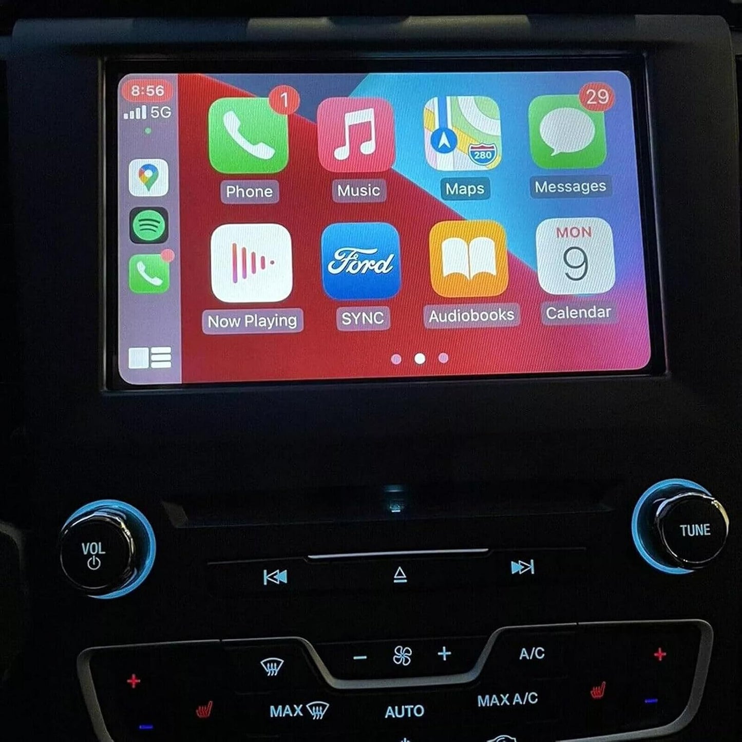 ya 6 8.24 baidi for Ford for Lincoln Radio 2016-2020 Sync 3 Navigation 8 Inch LCD Touch Screen. 