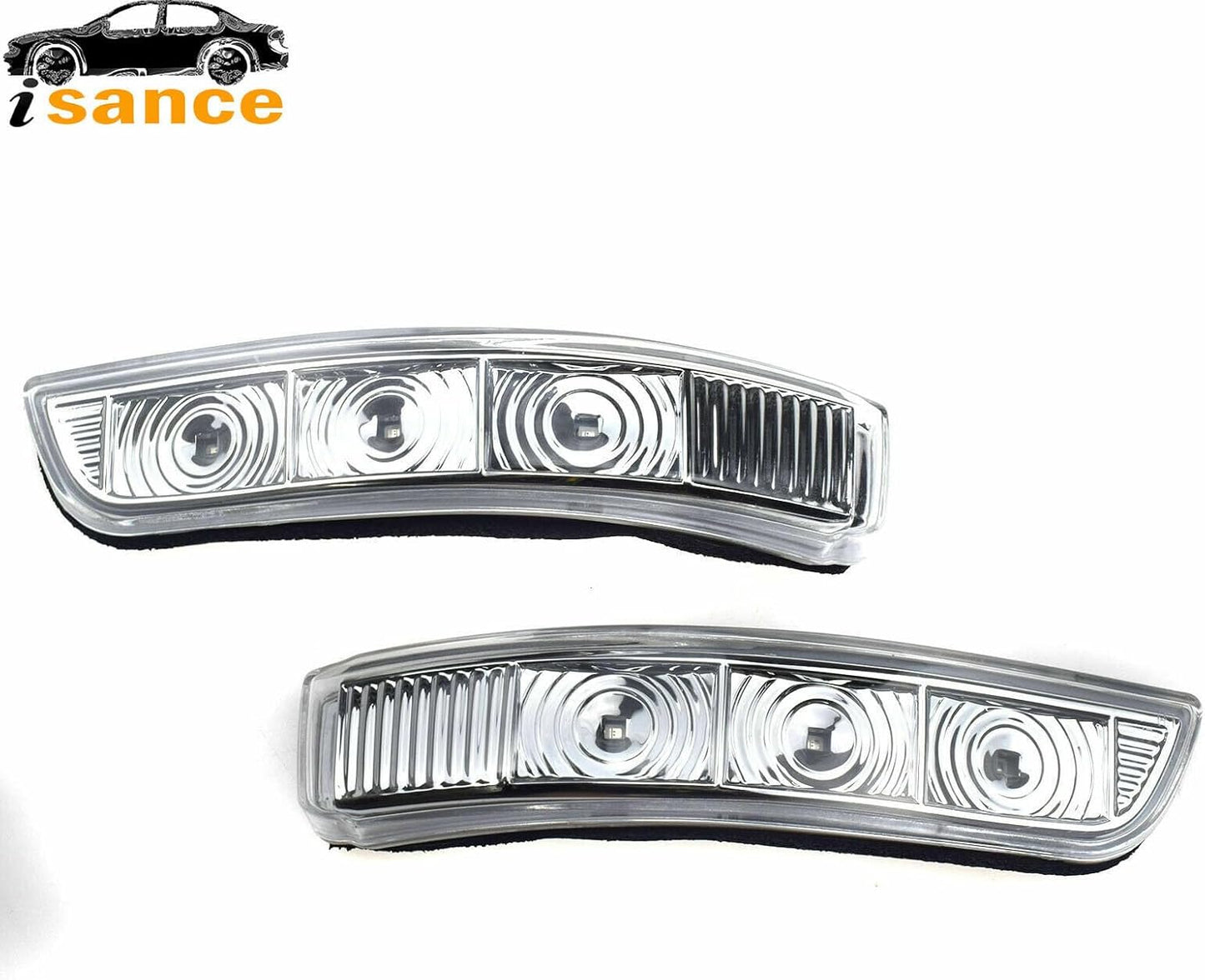 ya 7 8.24 baidi for Kia for Sorento SX 2010-2012 USA 2013 Pair 3LED Turn Signal Side Mirror Lights 