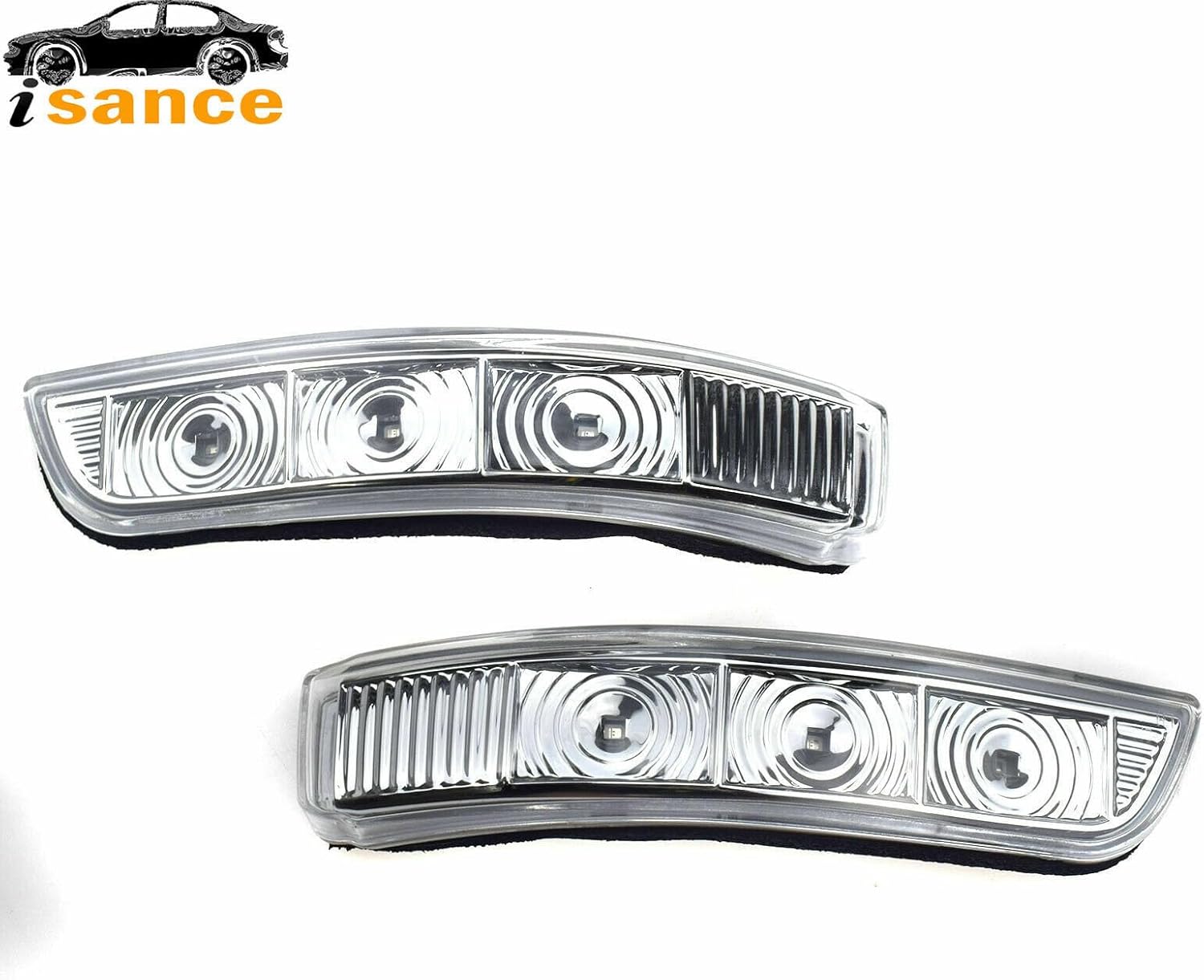 ya 7 8.24 baidi for Kia for Sorento SX 2010-2012 USA 2013 Pair 3LED Turn Signal Side Mirror Lights 