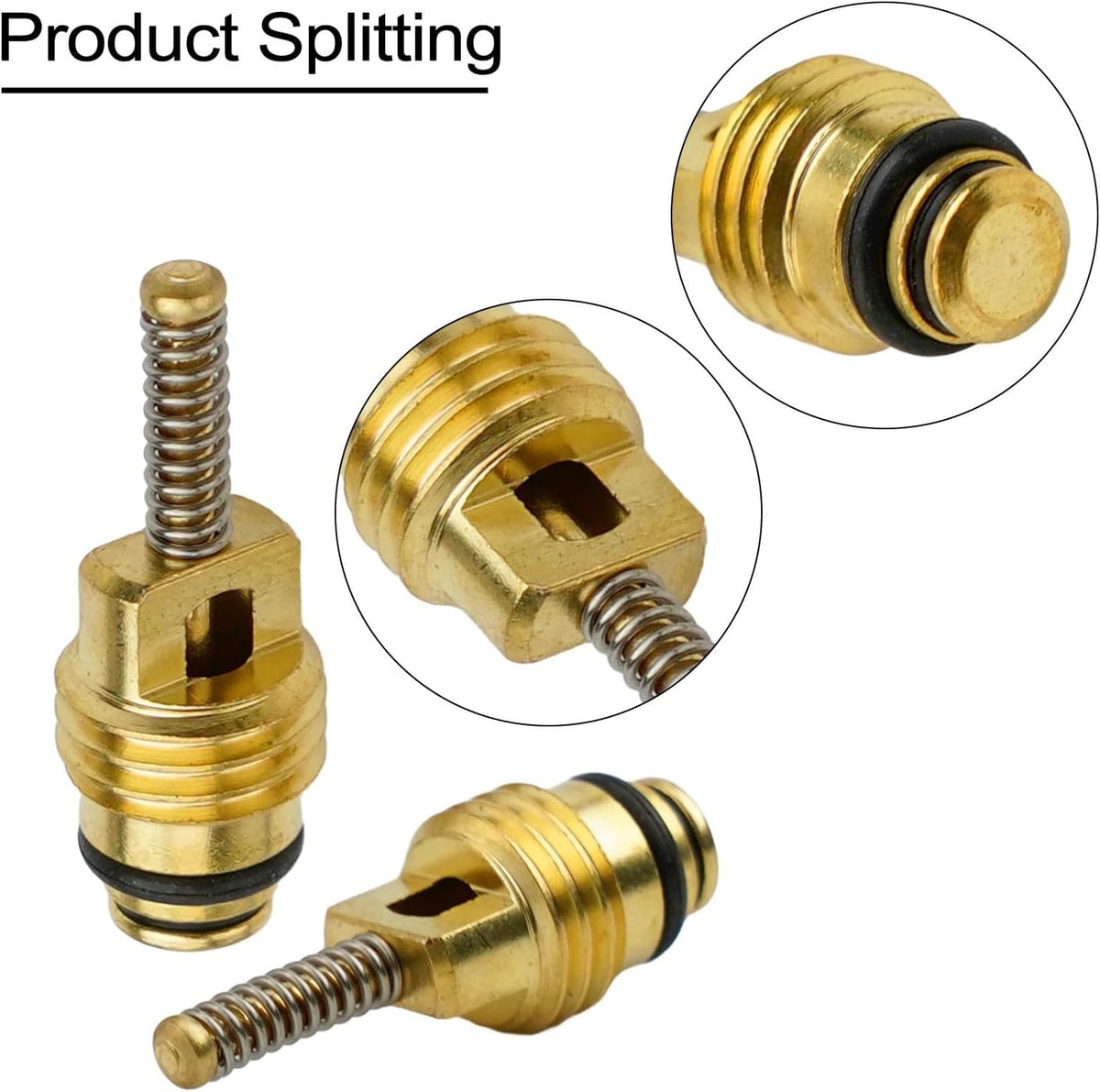 ya 12 10.8 baidi For M8 Air Conditioning Valve Core Kit 10 Pieces for Vehicle Maintenance