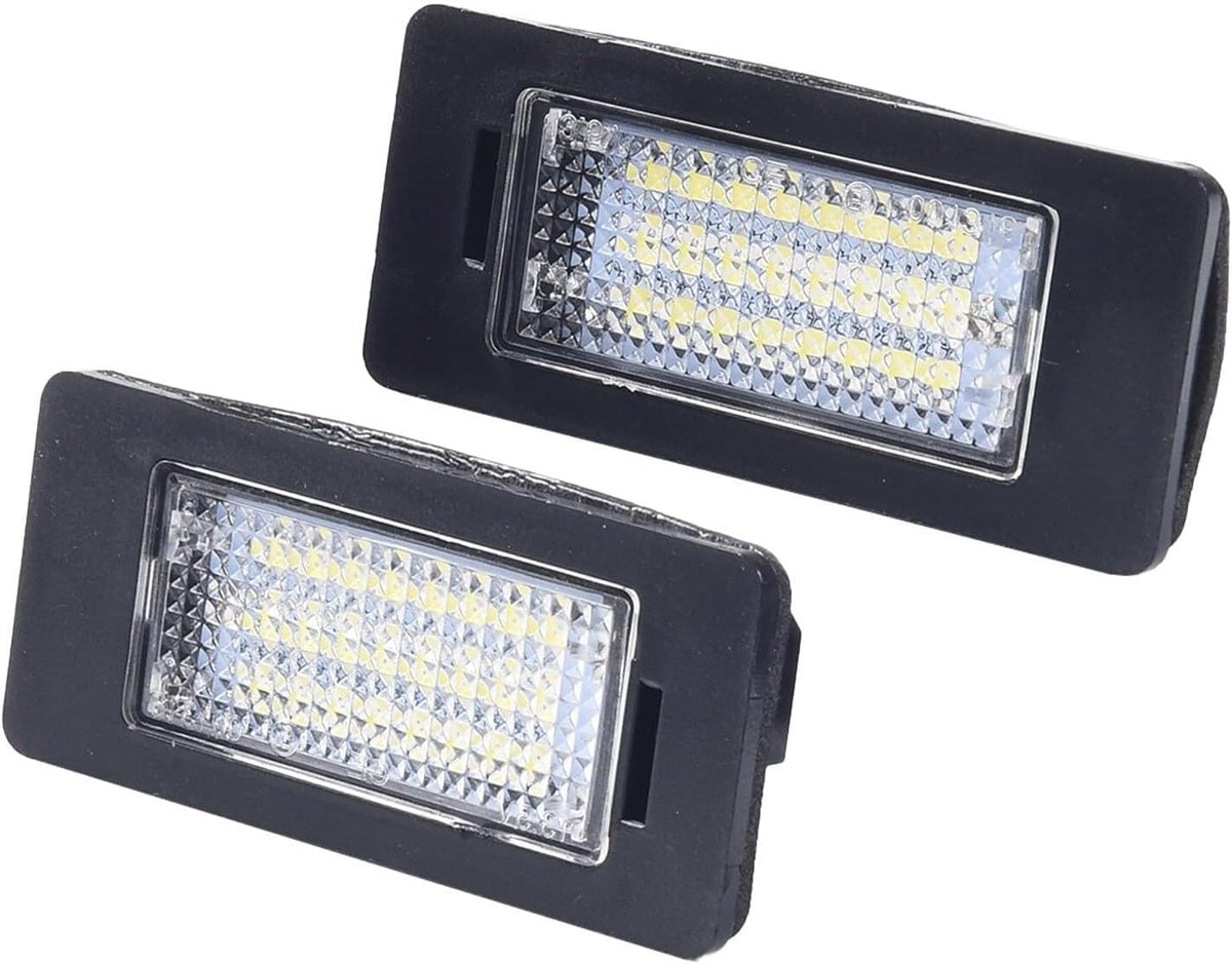 ya 13 9.15 baidi 2x Light Bulb Error License Plate For E90 E92 E39 E60 E61 M5 E70 PVC 5W