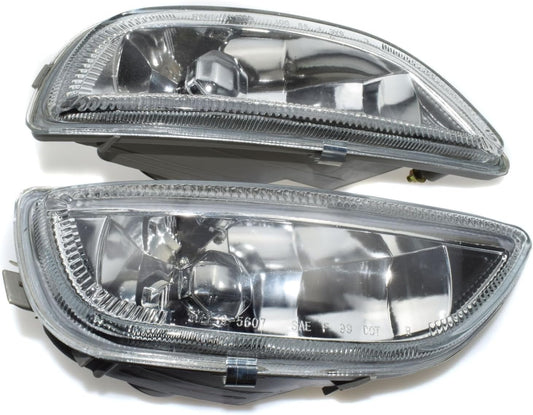 ya 4 8.10 2 pieces suitable for 01-02 for Toyota for Corolla transparent lens BUMPER DRIVING FOG BULBS Lights LH right grip