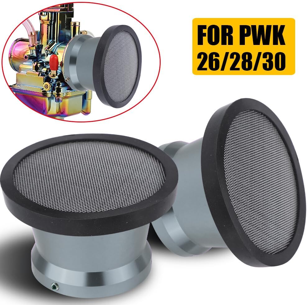 ya 8 8.24 baidi Motorcycle 50mm Air Filter Cup Velocity Stack Fits PWK Carburetor 24/26/28/30mm