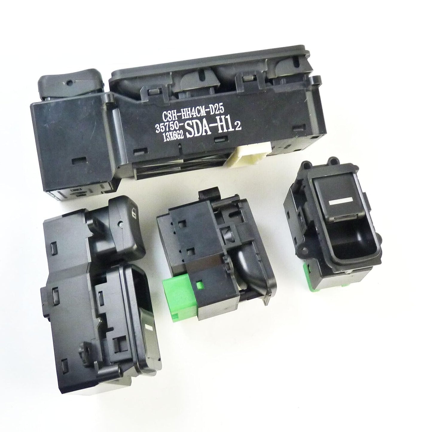 ya 6 8.24 baidi for Honda Civic for Accord 4-Piece Electric Power Window Master Control Switch kit 