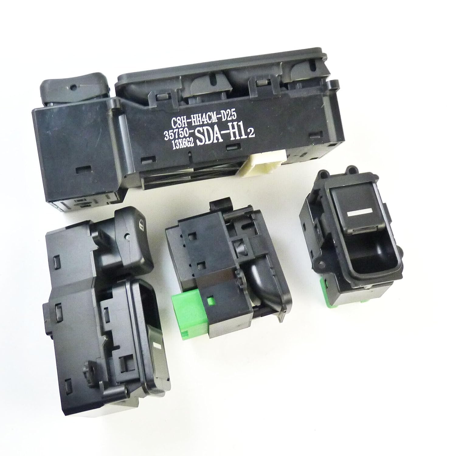 ya 6 8.24 baidi for Honda Civic for Accord 4-Piece Electric Power Window Master Control Switch kit 