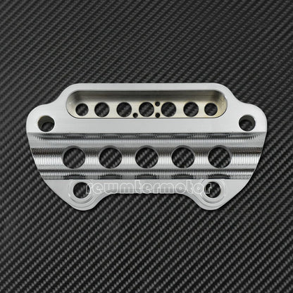 ya 4 8.24 baidi Front Chrome Indicator Handlebar Clamp Cover Fit for Harley Sportster 95-up Dyna