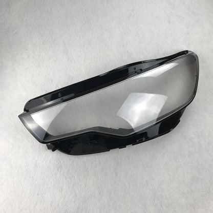 ya 4 8.8.2 for Audi C7 A6L A61 2013-15 Pair Car Headlight Clear Lens Cover Lampshade Lense