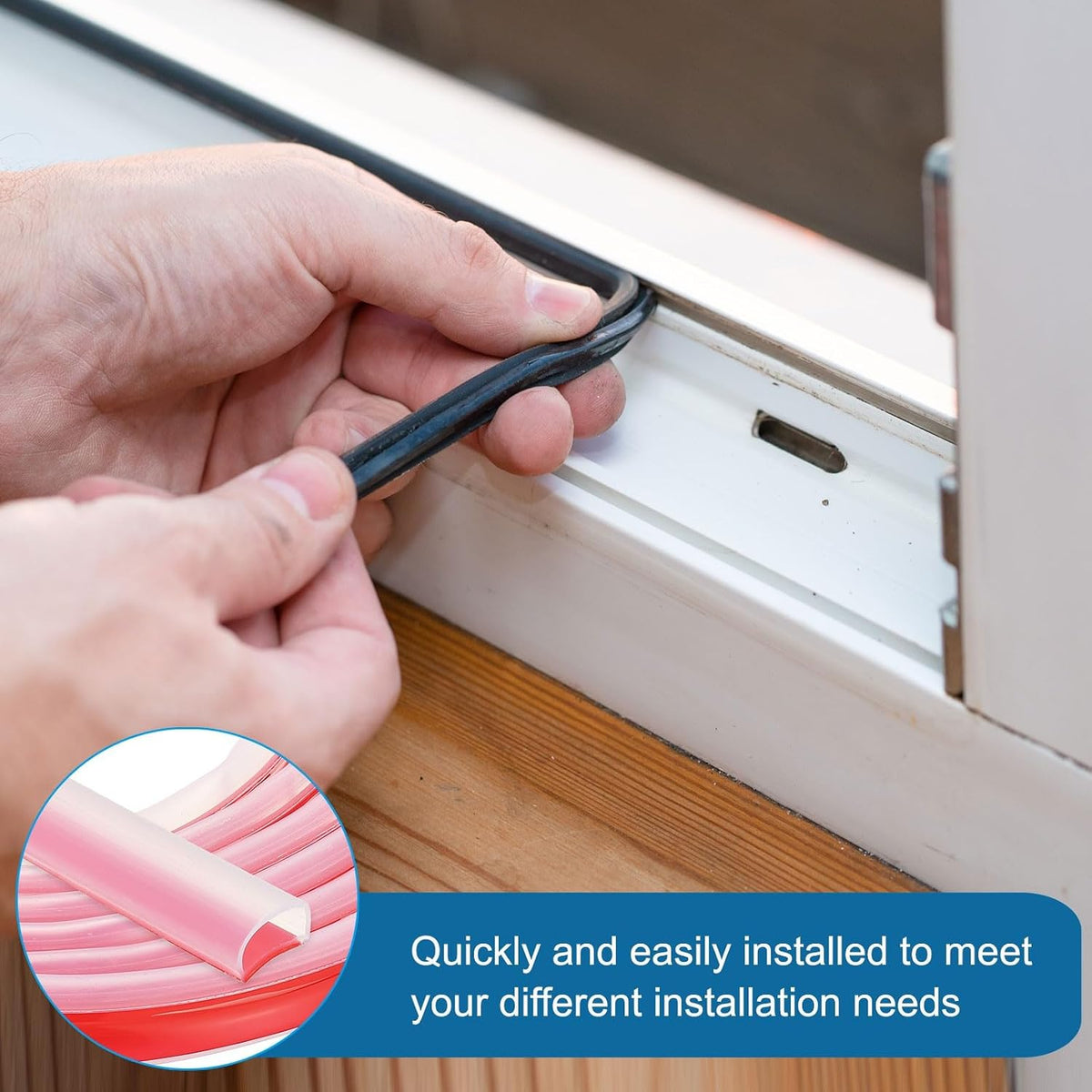 ya 26 10.21 baidi 19.7 ft 0.59Wx0.04Tx0.39H D Shape Silicone Weather Stripping Door Seal, Clear