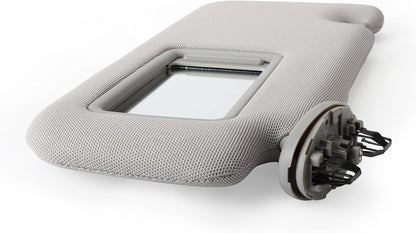 ya 11 9.14 baidiSun Visor Gray Right Side with Mirror for Toyota for Corolla 09-13 74310-12L80-B0