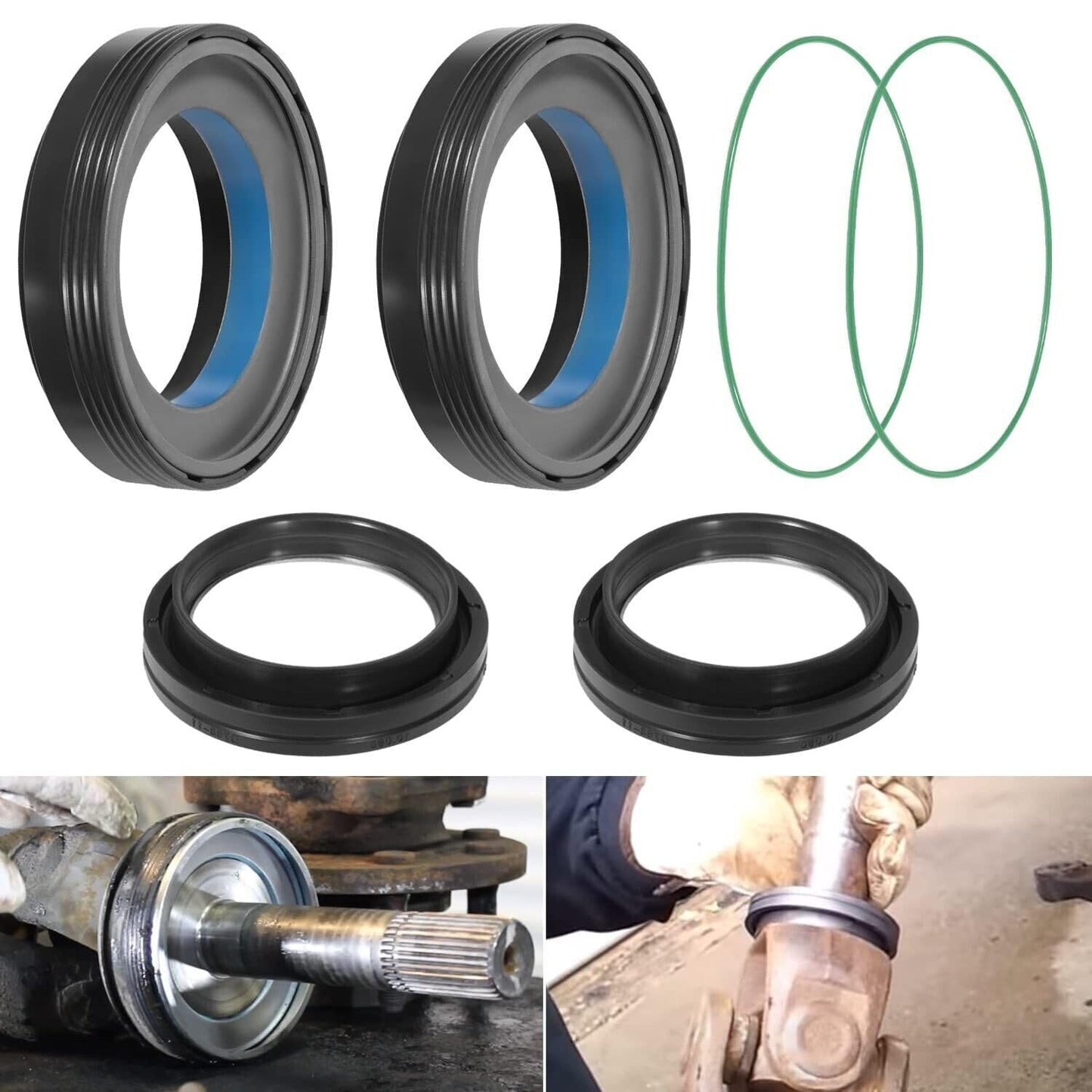 ya 5 8.24 baidi for Ford Super Duty Excursion 1998-04 Front Axle Vaccum Knuckle & Tube Seal Kit