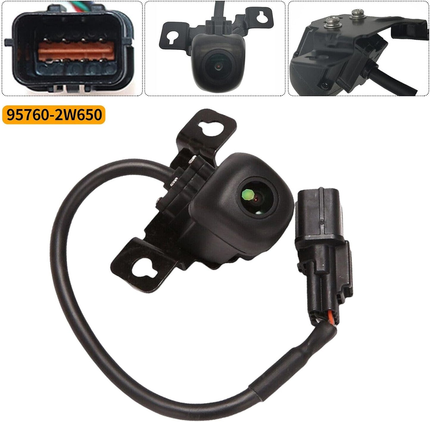 ya 2 8.15 Backup Reverse Rear View Parking Camera for Hyundai Santa Fe Sport 2017 2018