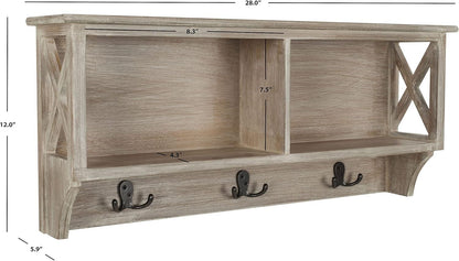 ya 26 10.21 baidi Home Collection Freya Wall Mounted Stora Rack