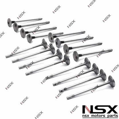 ya 4 8.24 baidi 16pcs Engine Valves for Mercedes-Benz C200 E250 EQ Boost W205 W213 M264 1.5L