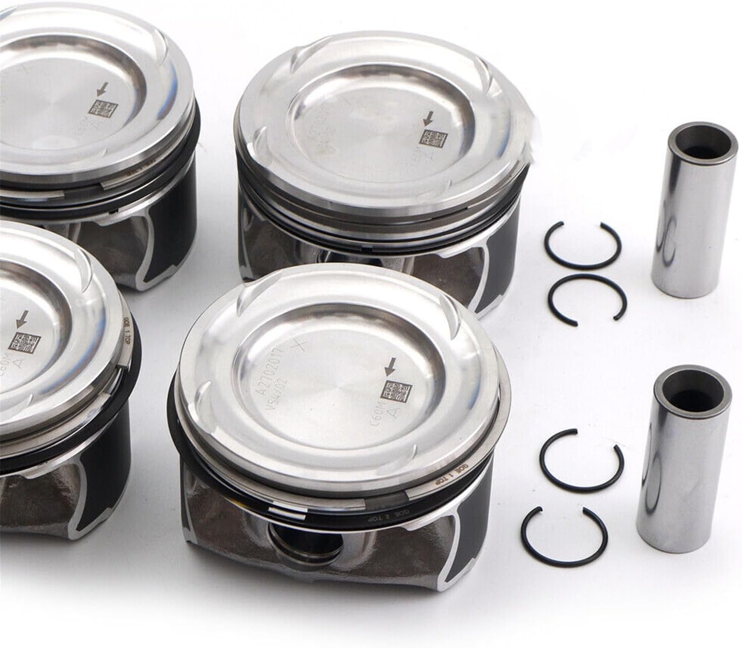 ya 4 8.24 baidi Pistons Rings Set KS STD for Mercedes-benz W176 A250 CLA250 2.0T A2700300024