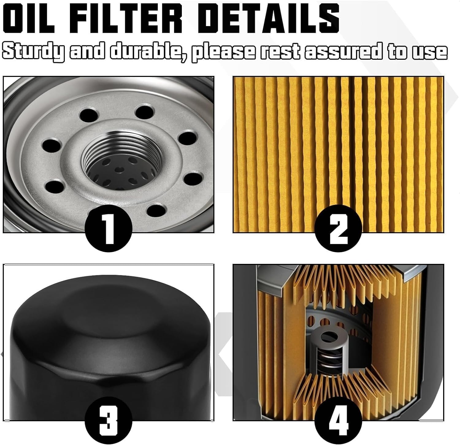 ya 5 8.24 baidi Oil Filter for Yamaha YFM700F Grizzly 700 FI auto 2007-2015 R for Hino 700 FI YXR700