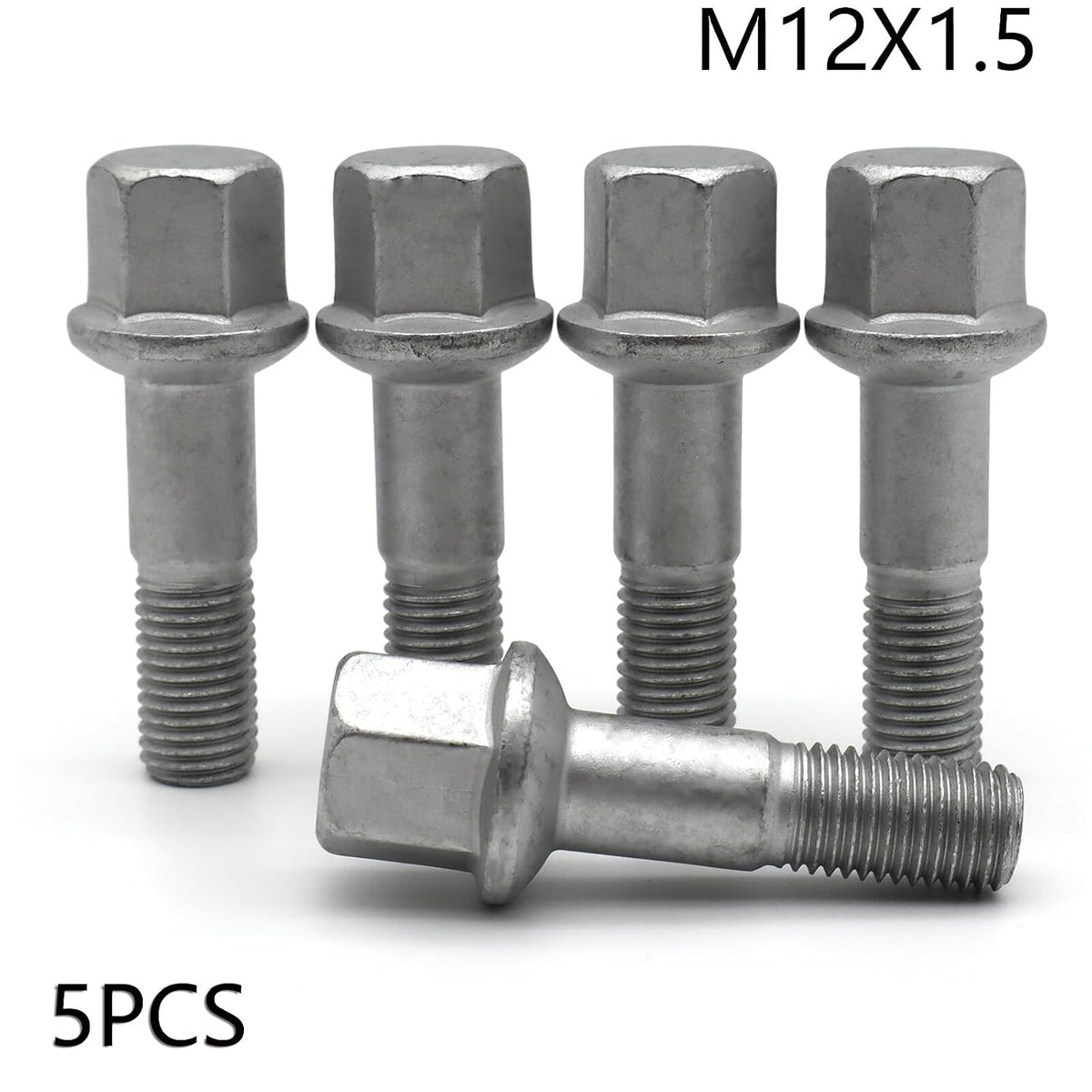 ya 10 9.16 baidi 5Pcs Car M12X1.5 Wheel Bolts Car Lug Nuts 60MM Parts for Mercedes-Benz R129 R170