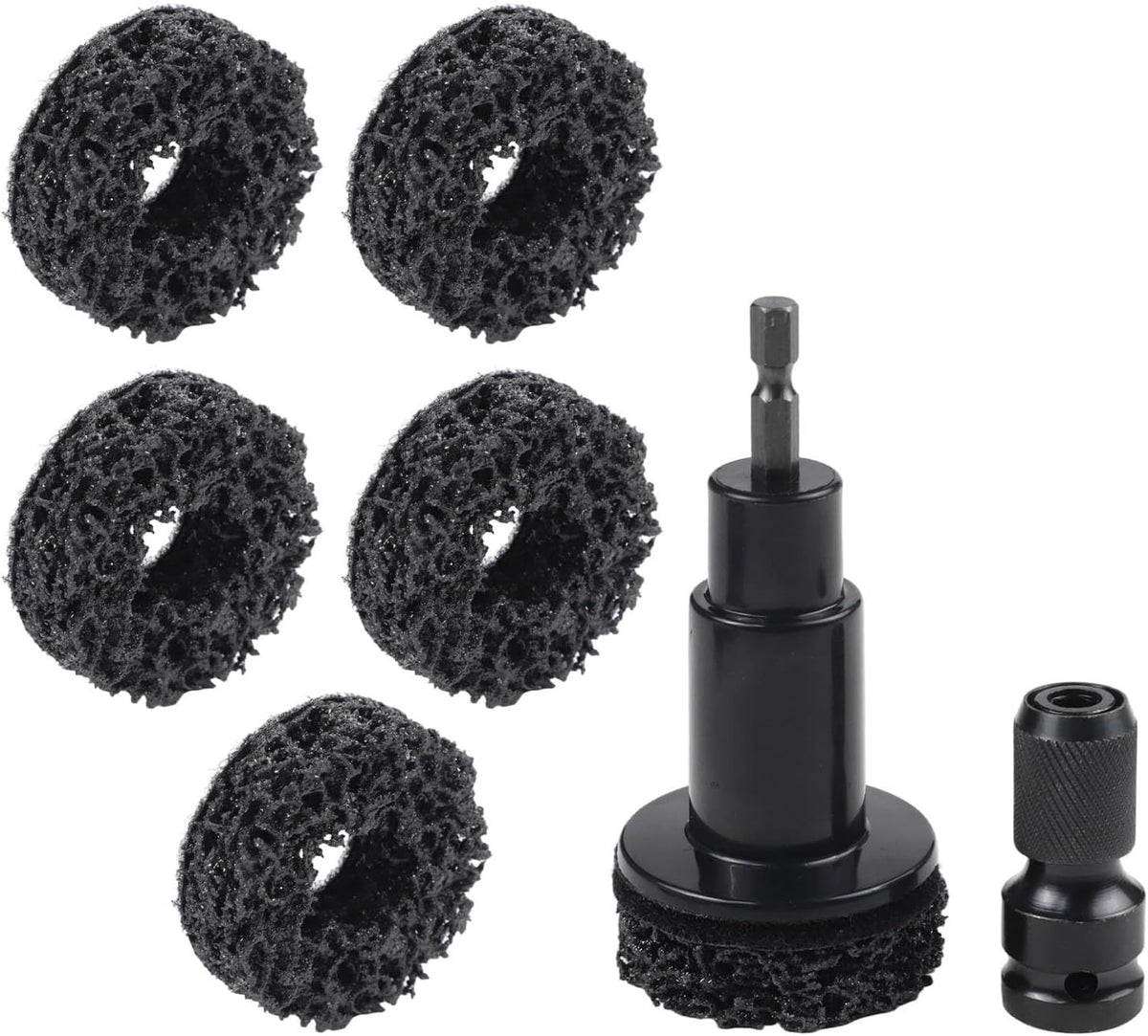ya 13 9.15 baidi Comprehensive 8PCS Rust Removal Tools for Car Hub Shafts and Brake Disc Care