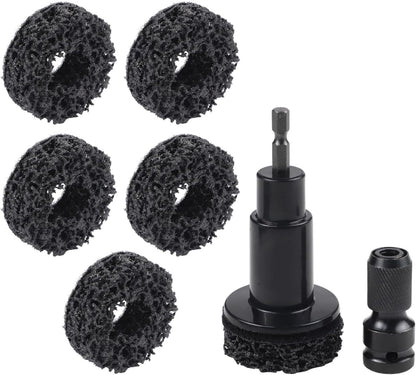 ya 13 9.15 baidi Comprehensive 8PCS Rust Removal Tools for Car Hub Shafts and Brake Disc Care