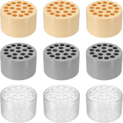 ya 26 10.21 baidi 9 Pcs Spiral Flower Stem Holder, Spiral Stem Holder for DIY, 3Color