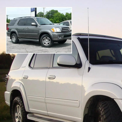 ya 6 8.24 baidi Adjustable Power Antenna Mast Chrome for Toyota Sequoia 2001-2007 86337-AF011