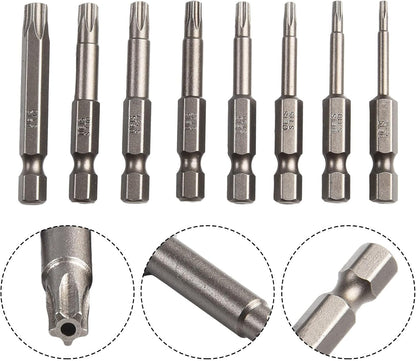 ya 26 10.21 baidi Conveniently Designed 8Pcs Hex Shank For Torx Screwdriver Bits for Easy Use