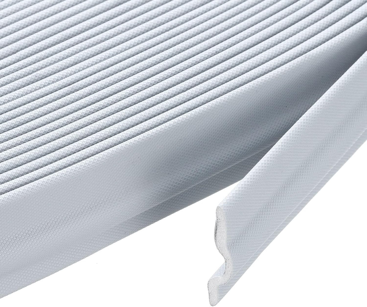 ya 26 10.21 baidi 26.2Ft Weather Stripping Door Seal, PU Foam Door Weather Stripping, Grey