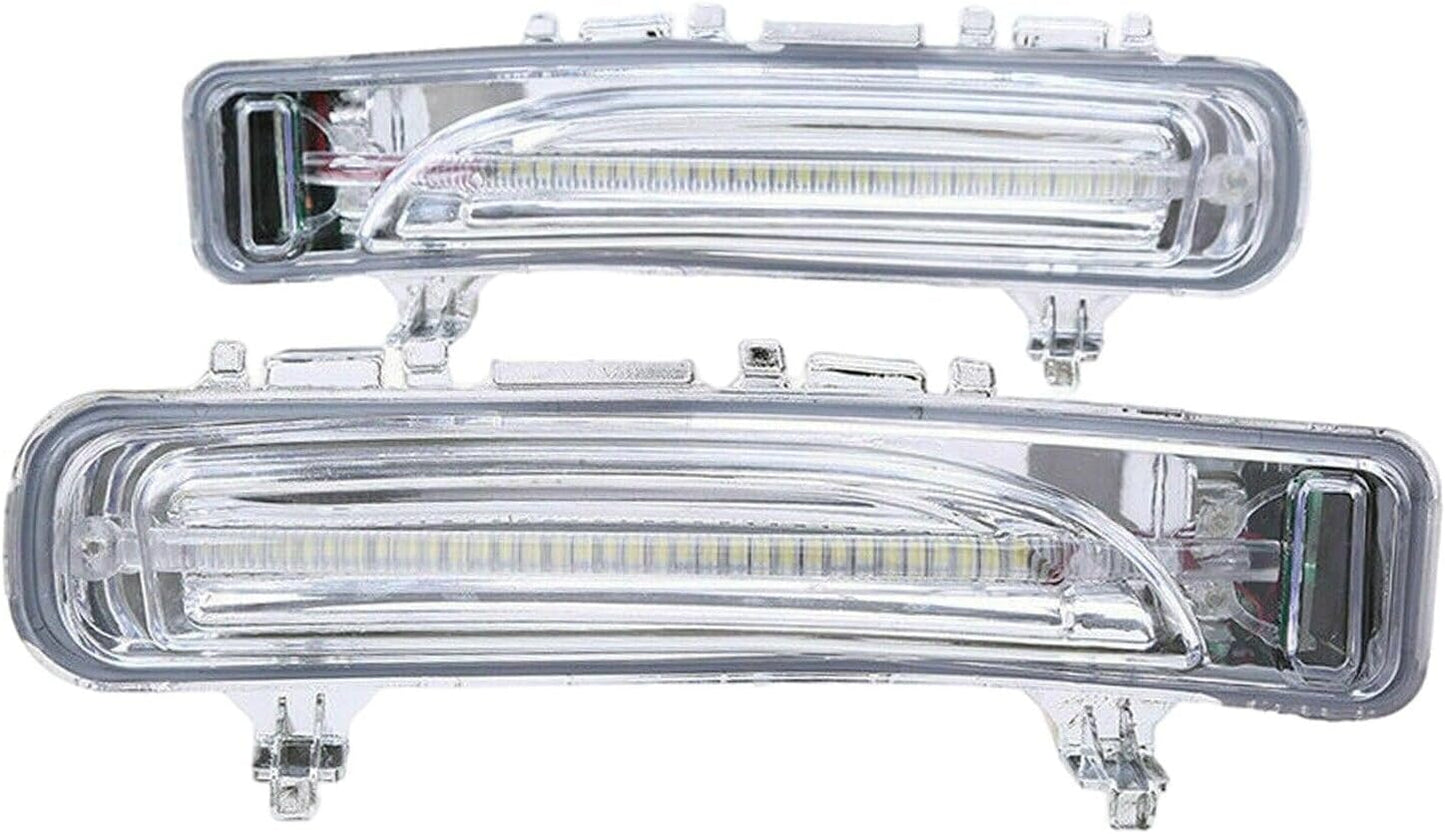 ya 4 8.10 2 Pack LED Front Bumper Fog Lights Daytime Running Lights for Edge 2011-2014