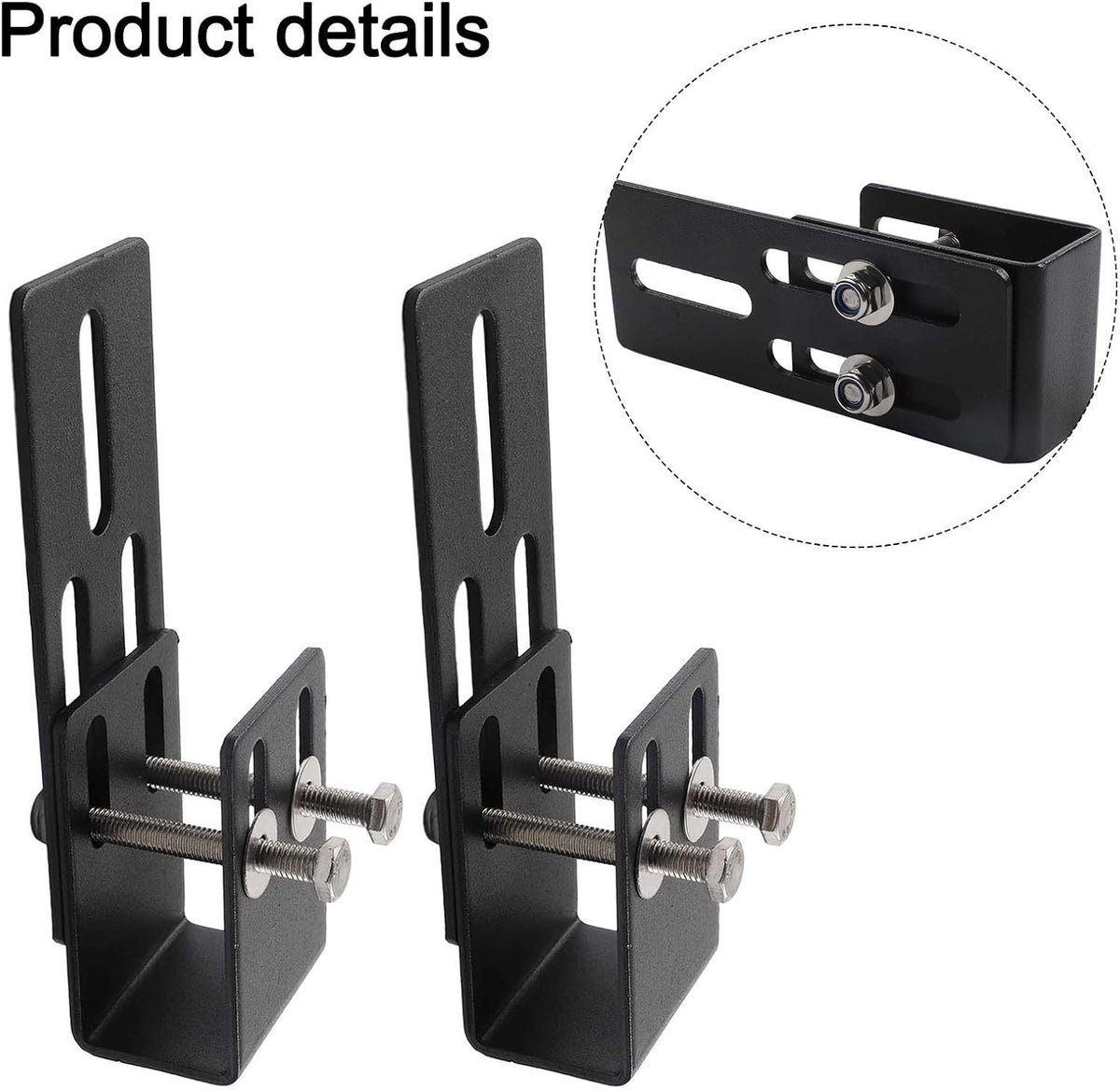 ya 26 10.21 baidi Adjustable LED Light Bar Roof Rack Mount for Vehicles Hassle Installation