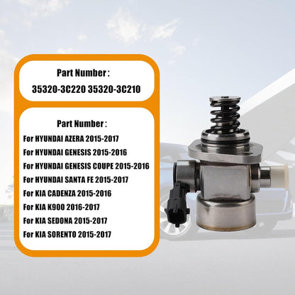 ya 6 8.24 baidi 2014-2019 High Pressure Pump 35320-3C220 for Hyundai AZERA for Kia Sorento 3.3L 3.8L 