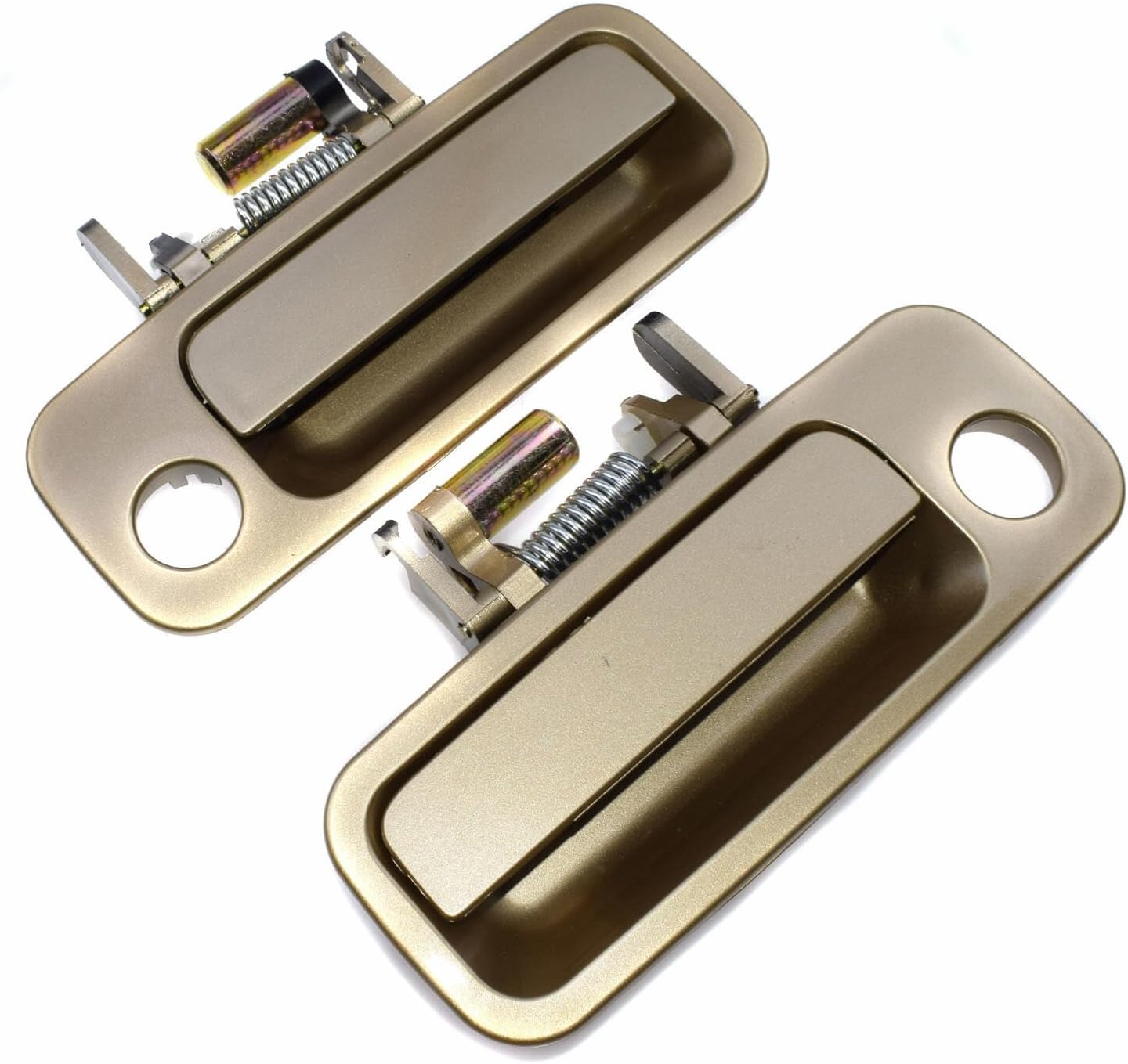 ya 2 8.24 baidi Beige Exterior Door Handle Fronr Driver and Passenger Side for Toyota for Camry 97-01