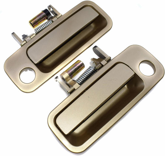 ya 2 8.15 Beige Exterior Door Handle Fronr Driver and Passenger Side for Toyota for Camry 97-01