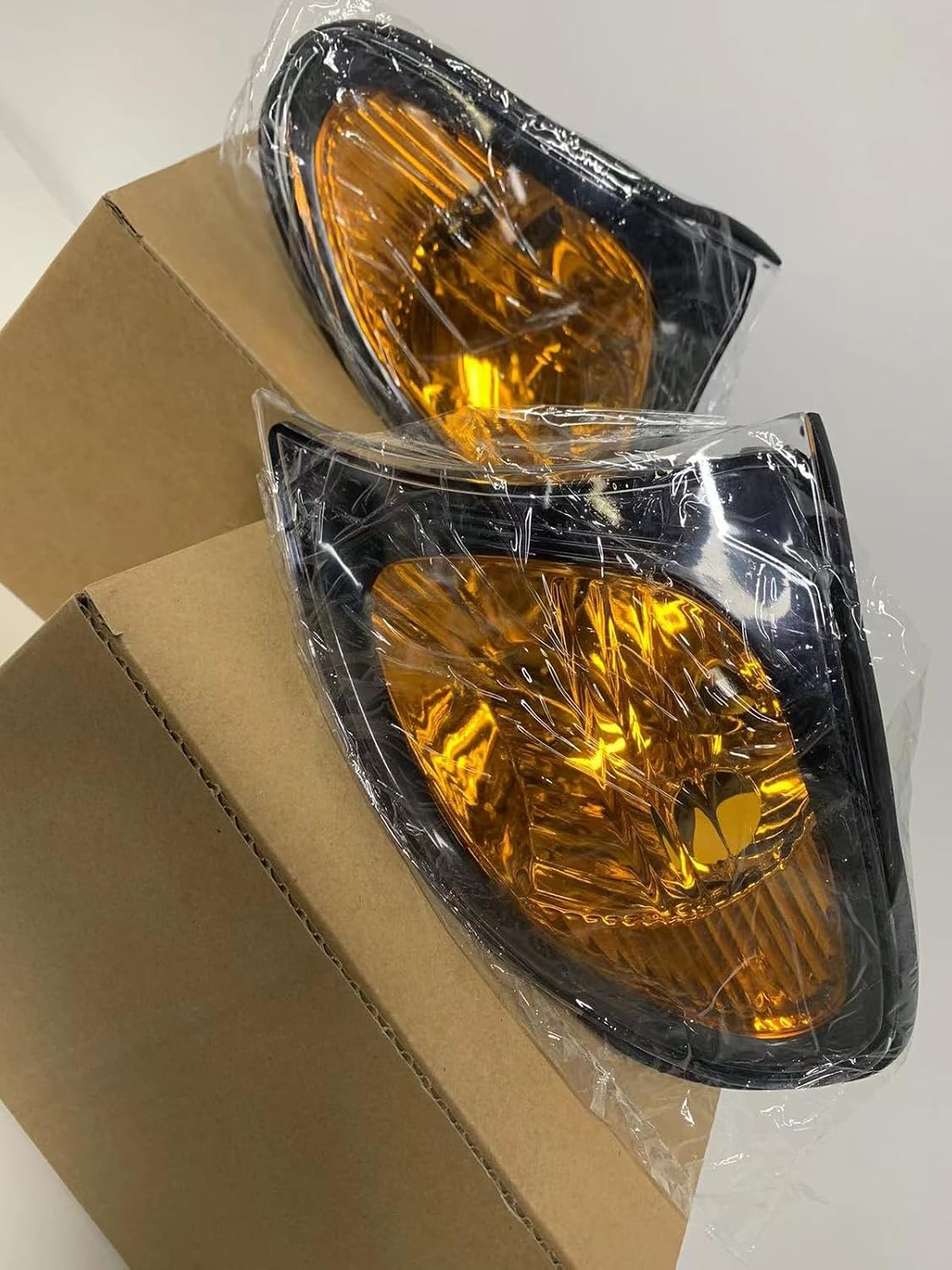 ya 11 9.14 baidiA Pair Yellow Corner Light Turn Signal Lamp for BMW 02-05 E46 4D/5D Sedan 3